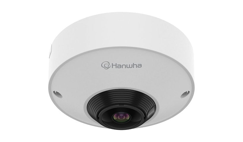 Hanwha Vision WiseNet Q QNF-C9010 12MP Fisheye Camera 185 Degree PoE