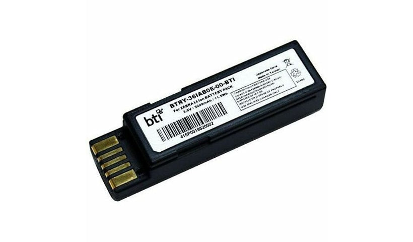 BTI 3.6V 11.5Wh Battery for Zebra DS3600/LI3600 Scanners, BTRY-36IAB0E-00-BTI