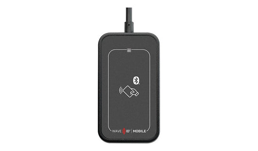 RF IDeas WAVE ID Mobile Mini Reader Bluetooth 5.3 Seos USB RDR-30031EKU-MXS