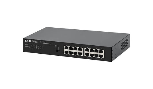 Eaton Tripp Lite NG16-1 16-Port Gigabit Unmanaged Switch, Desktop or Rack