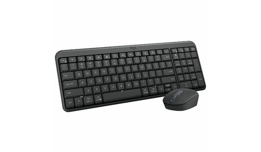 Logitech MK250 Bluetooth Keyboard and Mouse Combo Compact Graphite 1 Year