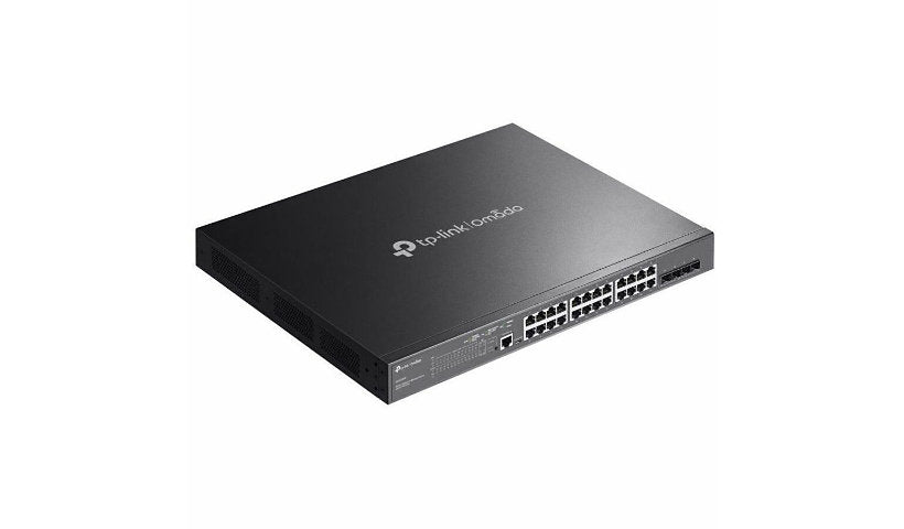 TP-Link Omada SG3428MP 28-Port Gigabit L2+ Switch, 24x PoE+, 4x SFP, 384W