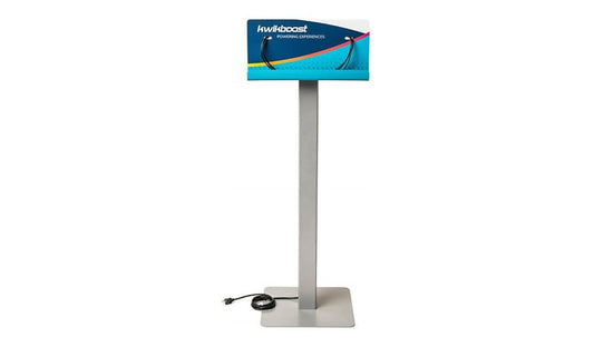 KwikBoost (Luxor) Courtesy Charging Floor Stand, Custom Graphics, KB99032