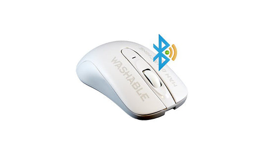 Man and Machine C Mouse CM/BTWI/W5 Bluetooth 2.4GHz Rechargeable White