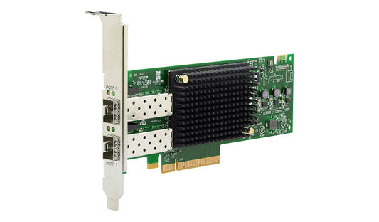 HPE SN1700E R7N78A Dual 64Gb FC HBA with SW Optics, PCIe 4.0 x8