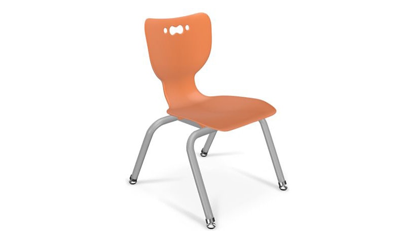 MooreCo Hierarchy Student Chair, Orange, 53312-1-ORANGENAPL