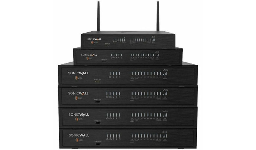 SonicWall TZ380 High Availability 03-SSC-6964 Firewall, 2 x SFP+