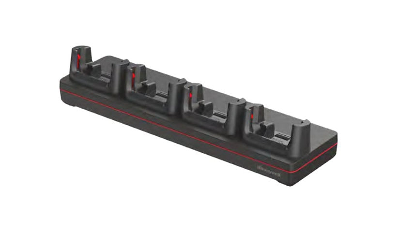 Honeywell CT32 4-Bay Booted Charging Cradle with Power Adapter, CT32-CB-UVB-0