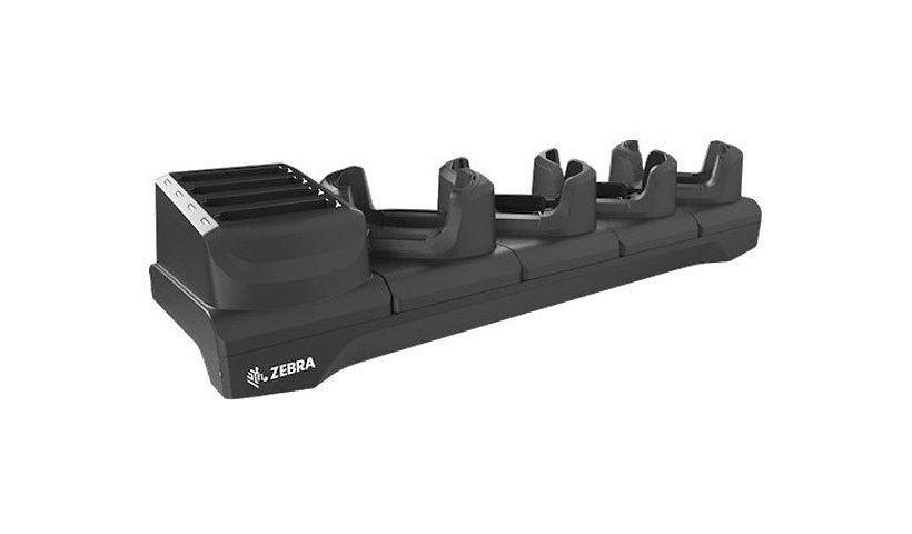 Zebra TC53/TC58 5-Slot Ethernet/USB-C Charging Cradle, CRDON-NGTC5B-5SC4B