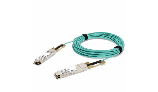Proline Arista Networks AOC-Q-Q-100G-6M Compatible 6m (19.7ft) 100GBase-AOC QSFP28 to QSFP28 Active Optical Cable, 850nm Multimode, TAA Compliant, AOC-Q-Q-100G-6M-PRO