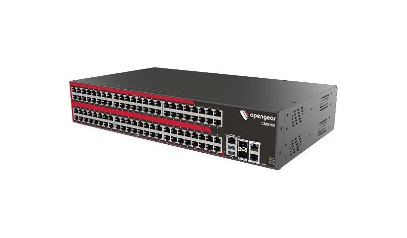 Opengear CM8196-10G 96 Port Console Manager, Dual 10G SFP+, Dual PSU, 2U