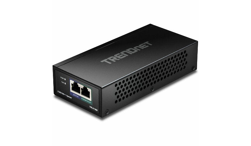TRENDnet TPE-219GI 2.5G PoE++ Injector, 90W, Wall Mount, Metal