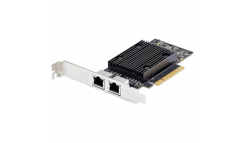 StarTech PR210B-NETWORK-CARD 2-Port 10GBase-T PCIe NIC, Broadcom, TAA
