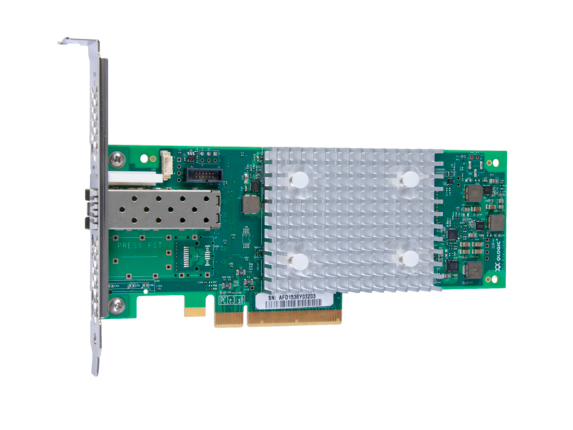 HPE StoreFabric SN1100Q 853010-001 16Gb 1-Port Low Profile PCIe 3.0 FC HBA