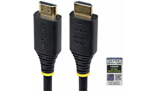 StarTech.com HDMI21-CBL-8K60-2M Certified Ultra High Speed HDMI 2.1 Cable 6.6 ft