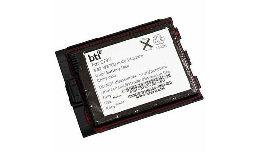 BTI 3.87V 3700mAh Battery for Honeywell CT37, CT37-BTSC-002-BTI