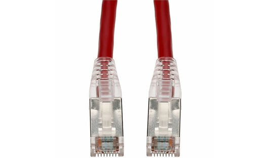 Proline PRO-50FCAT6S-RD-TAA Cat6 Shielded Snagless Patch Cable 50 ft TAA Red