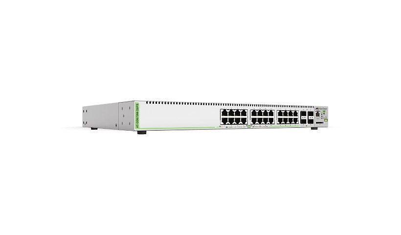 Hanwha Vision GS970M HV-GS970M/28PS-10 24-Port PoE+ Switch, 4x SFP, 370W