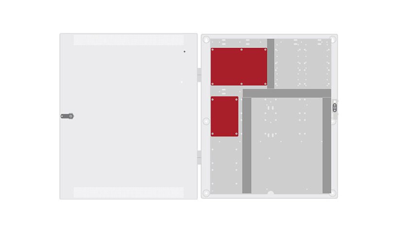 Axis TA1203 Steel Enclosure 250W Power Unit and Fire Alarm Interface 03341-004