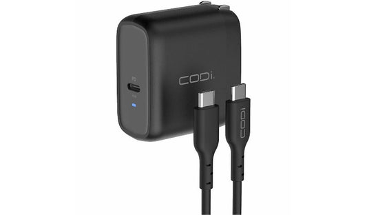 CODi WC065-C 65W GaN USB-C Wall Charger PPS 1 Year
