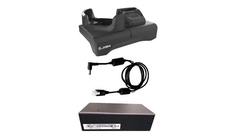 Zebra 1-Slot Ethernet Cradle Kit for Booted TC58/TC58E, CRD-NGTC5B-2SE1B