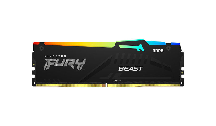 Kingston FURY Beast RGB KF556C40BBAK2-128 128GB (2x64GB) DDR5-5600 Kit