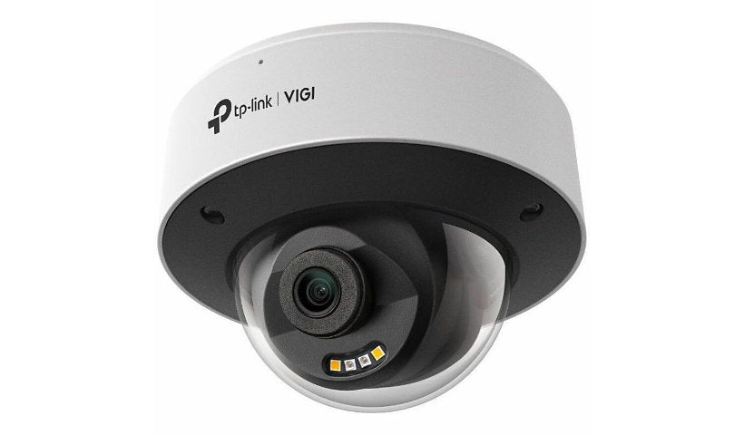 TP-Link VIGI InSight S285 8MP 4K Full Color Dome 2.8mm IP67 IK10 Two Way Audio