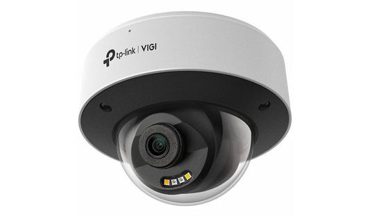 TP-Link VIGI InSight S285 8MP 4K Full Color Dome 2.8mm IP67 IK10 Two Way Audio
