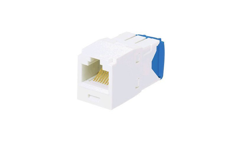 Panduit CJ6X88TGBU Mini-Com Cat6A UTP Jack Module RJ45 Blue