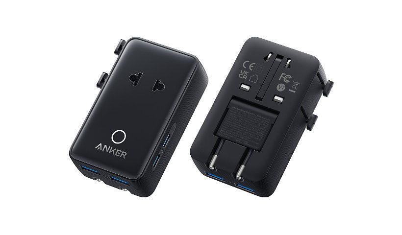 Anker Nano Travel Adapter 5 in 1 20W USB-C USB-A AC A9215111
