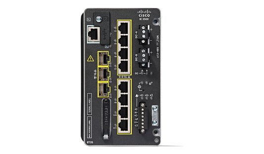 Cisco Catalyst IE3500 IE-3500-8T3S-E Rugged 8-Port Gigabit Switch, 3x SFP