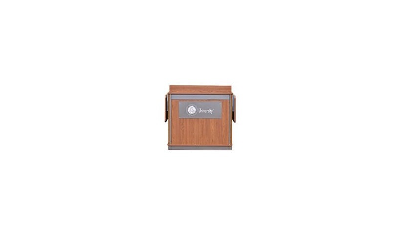 Spectrum Media Manager Director Lectern, 46in, Black