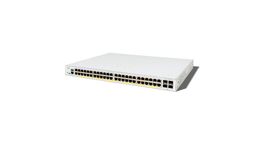 Cisco Catalyst 1300X C1300X-48P-4X 48-Port PoE+ Switch, 4x 10G SFP28, 740W