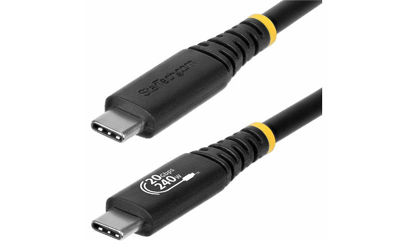 StarTech.com USB4 Cable, 20Gbps, 240W PD EPR, 4K 120Hz, USB-IF, 1.8 m (6 ft)