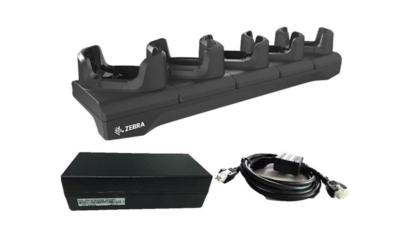 Zebra 5-Slot ShareCradle for TC53/TC58, 108W, 12V, CRD-NGTC5N-5SC5D
