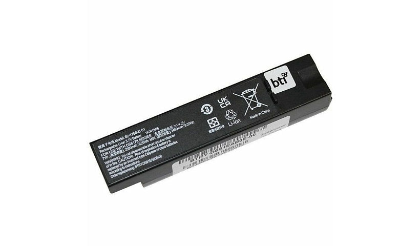 BTI 3.7V 9.25Wh Battery for Zebra DS8178/DS8178-HC, BTRY-DS81EAB0E-00-BTI