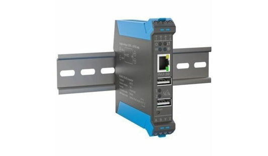 SEH INU-50 M07220 Industrial USB and Serial Device Server, DIN Rail