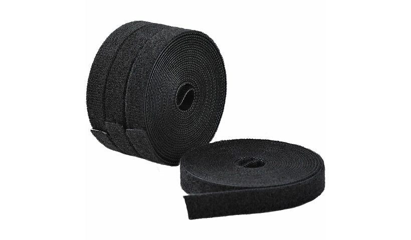StarTech.com HKLP15054PK Hook and Loop Cable Tie Rolls 15 ft 0.5 in Wide 2 Year