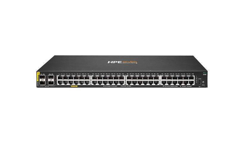 HPE Aruba CX 6000 R8N85B 48-Port Gigabit Class 4 PoE 4SFP 370W Switch