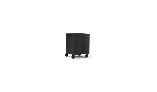 Bretford Cube TVC36PACSC Smart Charging Cart, 36 Devices, Charcoal