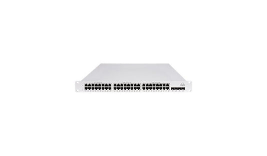 Cisco Meraki MS150-48LP-4G 48-Port Gigabit PoE+ Switch, 4x SFP Uplink, 370W