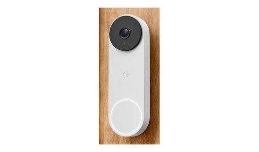 Google Nest Doorbell Wired 3rd Gen HDR Wi-Fi Snow GA09967-US
