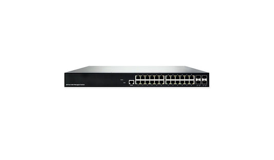 Black Box LGB5028A-R3 24-Port Gigabit L2+ Managed Switch, 4x SFP+, TAA