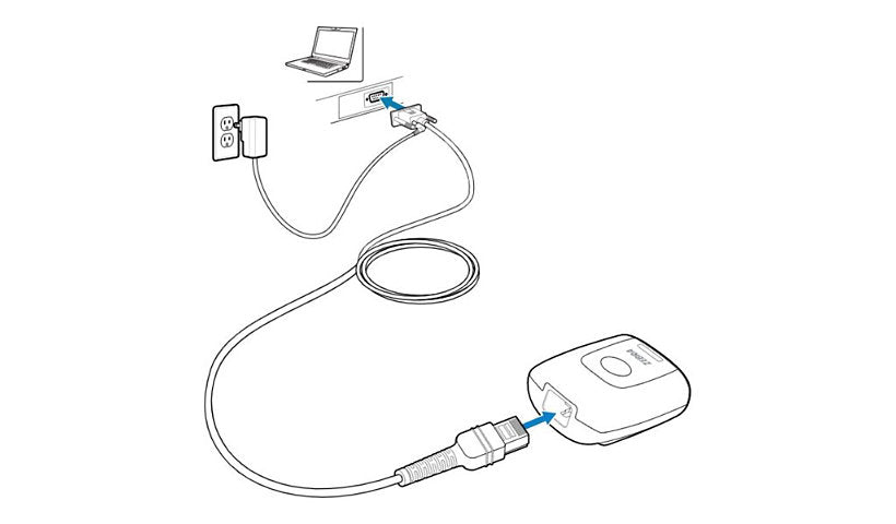 Zebra RS-232 to RJ-50 Serial Cable, 7 ft, CBL-R10755-01