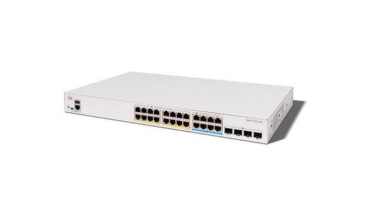 Cisco Catalyst 1300X C1300X-24NGU-4X 24-Port PoE Switch, 8x 5G, 4x 10G, 740W