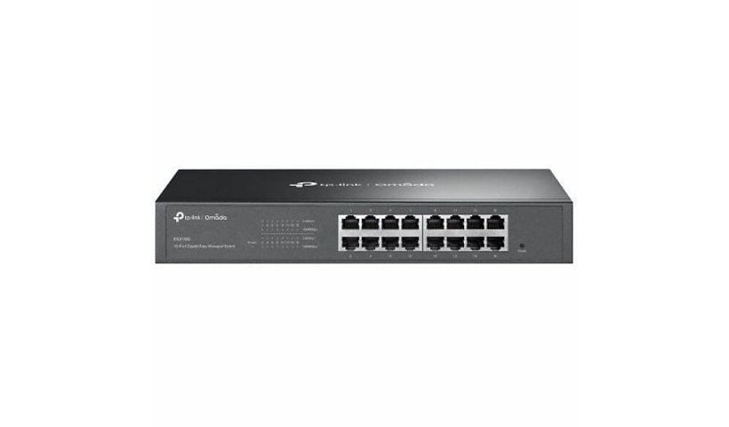 TP-Link Omada ES216G 16-Port Gigabit Easy Managed Switch, Fanless