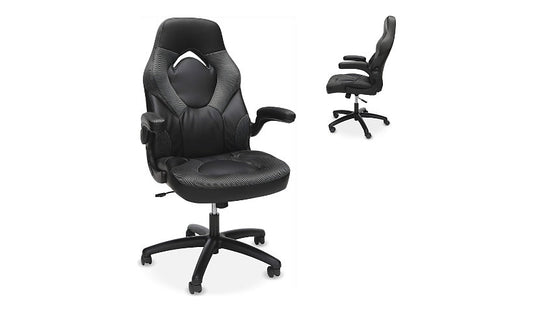 RESPAWN 3085 High-Back Racing Gaming Chair, Gray, RSP-3085-GRY