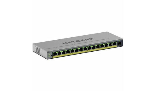 Netgear GS116EP Gigabit PoE+ Easy Smart Switch, 180W, SFP, Fanless