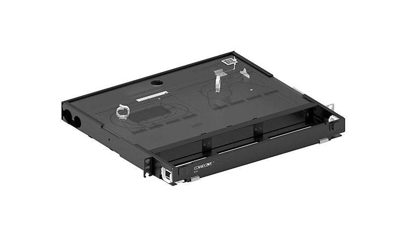 CommScope 760249997 EPX 1U Sliding Fiber Patch/Splice Panel 3 Slots up to 72 LC