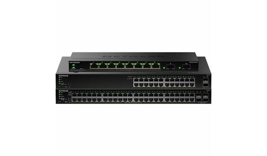 Netgear GS324TPv2 24-Port Gigabit PoE+ Smart Managed Switch, 2 SFP, 190W